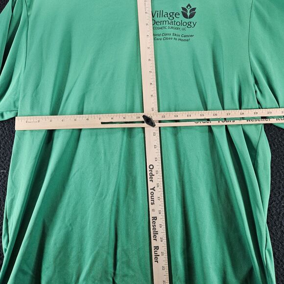 A4 Mens Graphic Tee Shirt Green Size 2XL 100% Polyester Short Sleeve Pullover - Picture 3 of 12